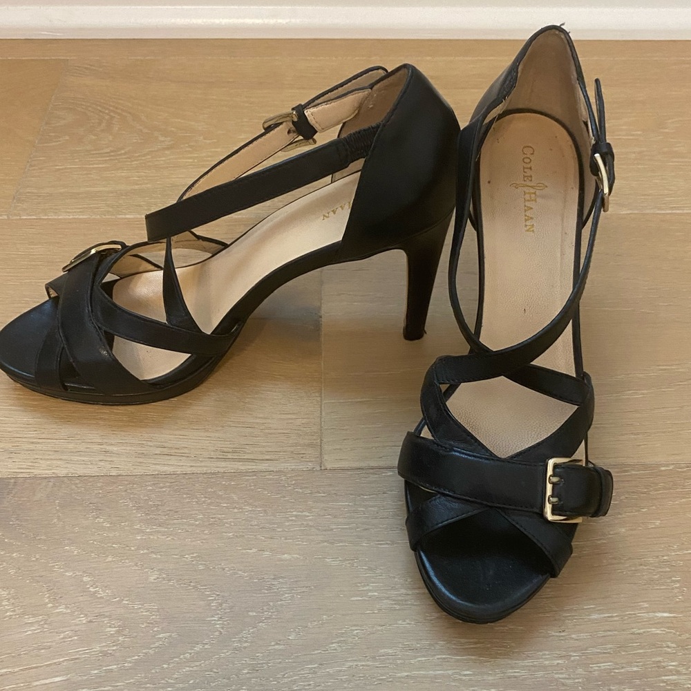 Cole Haan Nike Air 3inch black heels